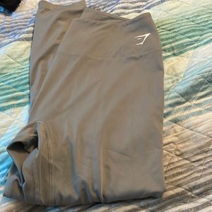 Gymshark training leggings size xl gray